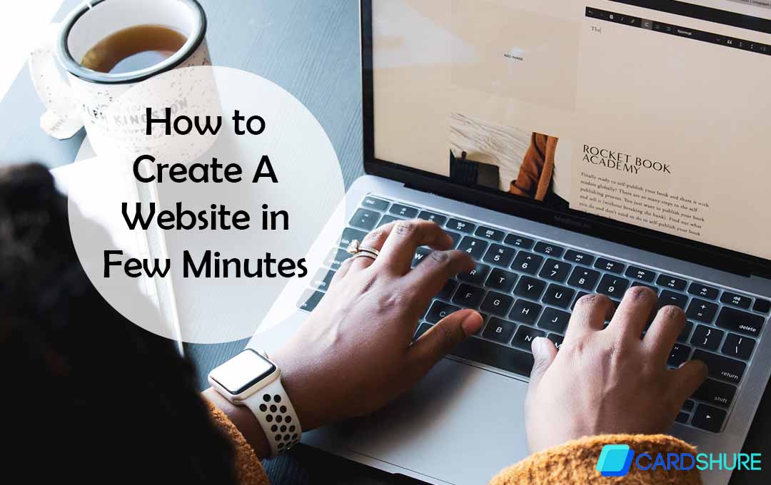 How to Create A Website in Few Minutes