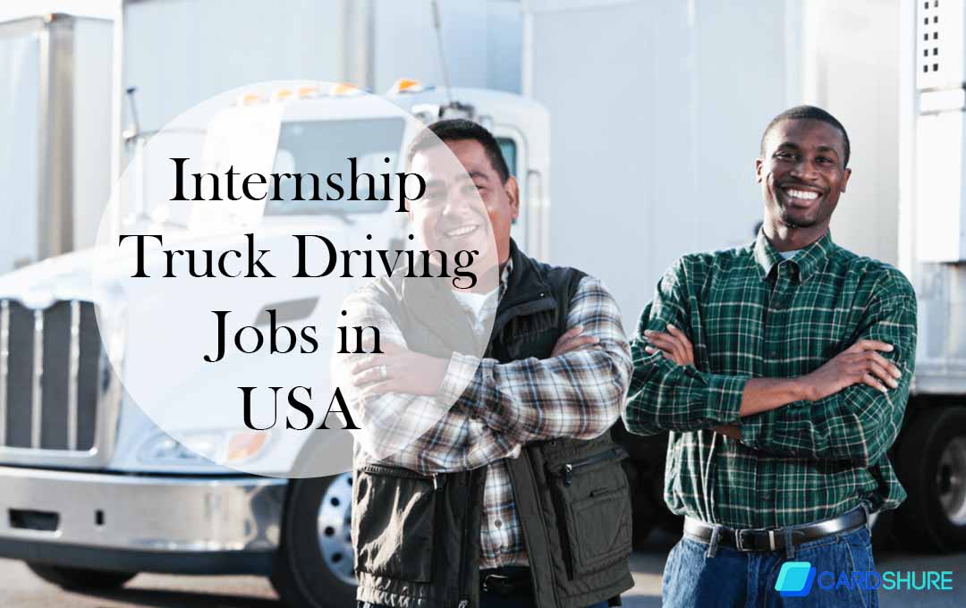 Internship Truck Driving Jobs in USA 