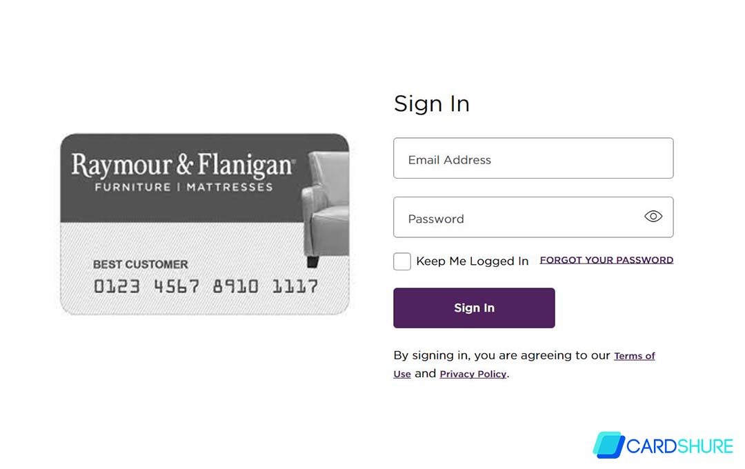 Raymour and Flanigan Credit Card Login