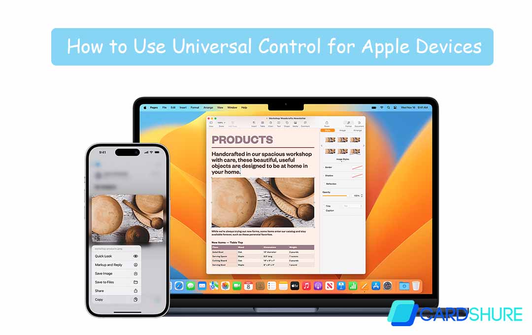 How to Use Universal Control for Apple Devices