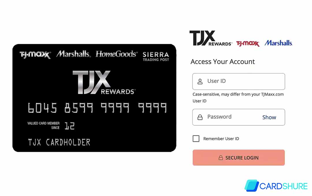 TJX Credit Card Login